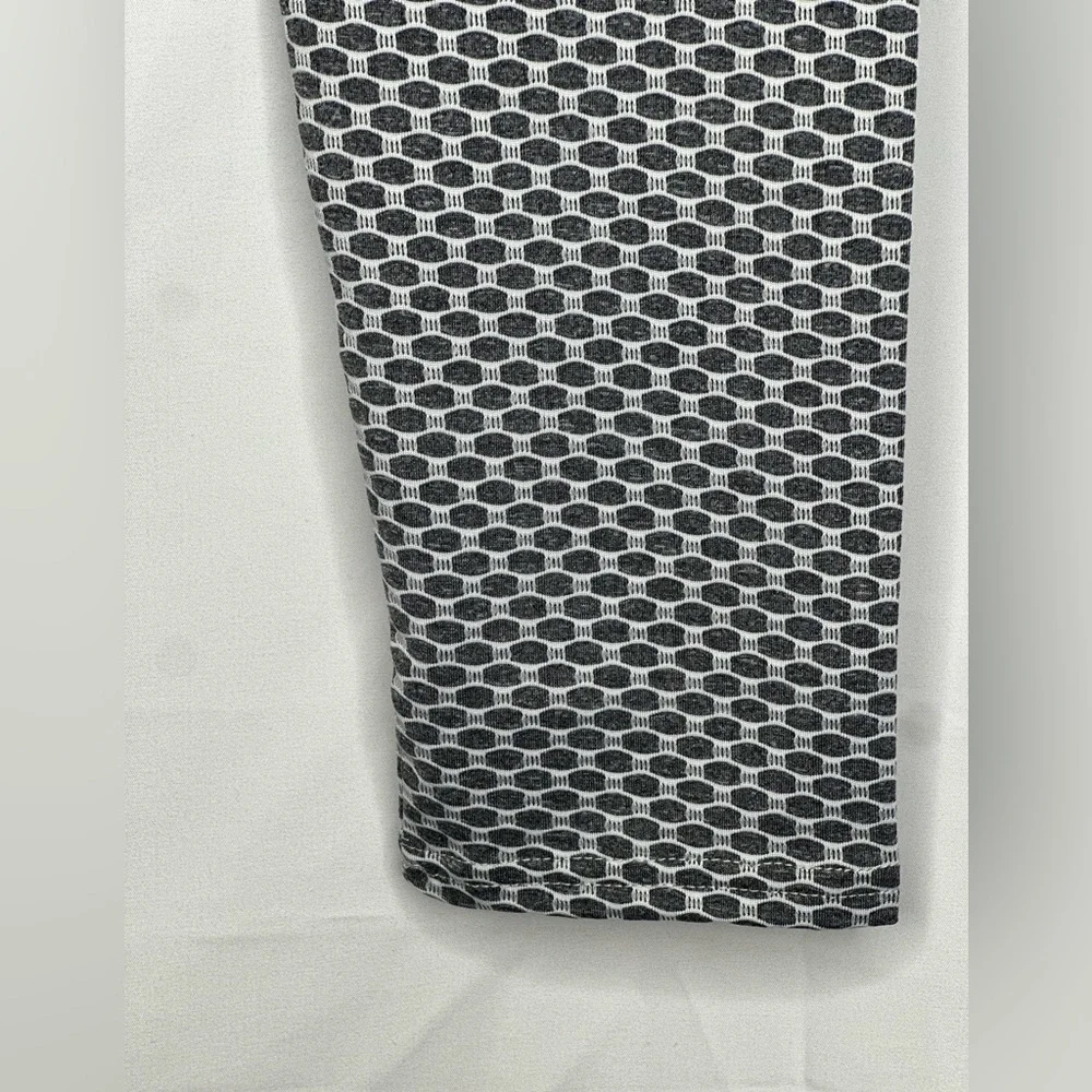 Grey High Waisted Spandex Yoga Leggings - Picture 12 of 16